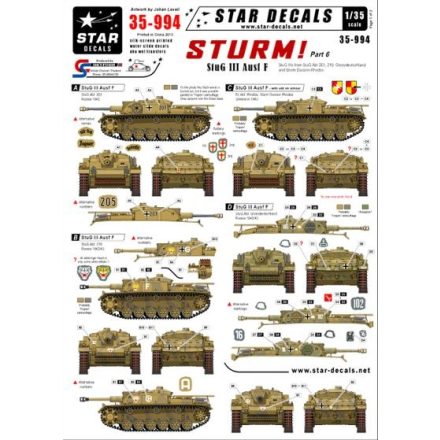 Star Decals Sturm #6 matrica