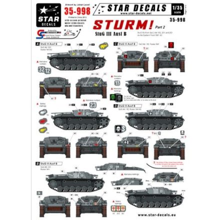 Star Decals Sturm #2 matrica