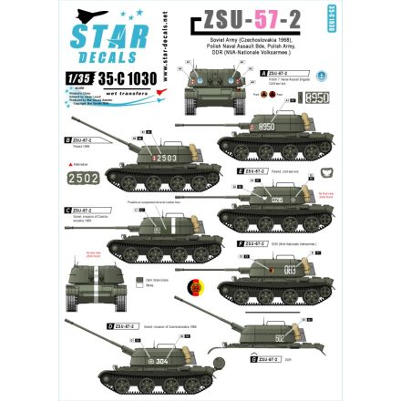 Star Decals ZSU-57-2 matrica