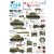 Star Decals Firefly, Stuart, Halftrack, Willys Jeep, Staghound matrica