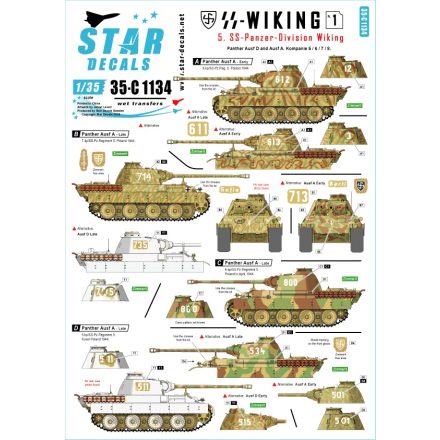 Star Decals SS-Wiking # 1 matrica