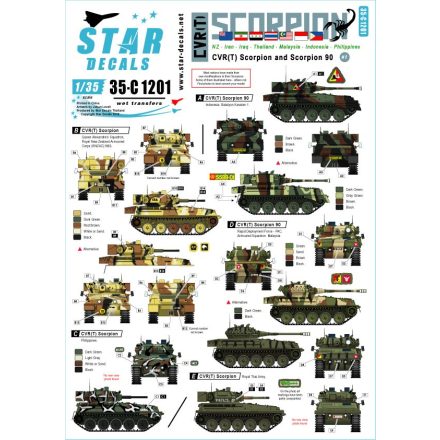 Star Decals CVR(T) Scorpion # 1. matrica