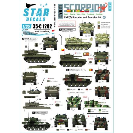 Star Decals CVR(T) Scorpion # 2. matrica