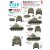 Star Decals Royal Marines Close Support tanks matrica