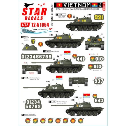 Star Decals Vietnam # 4 matrica