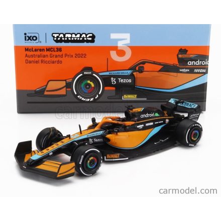 TARMAC McLAREN F1 MCL36 MERCEDES TEAM MCLAREN N 3 JAPAN GP 2022 DANIEL RICCIARDO