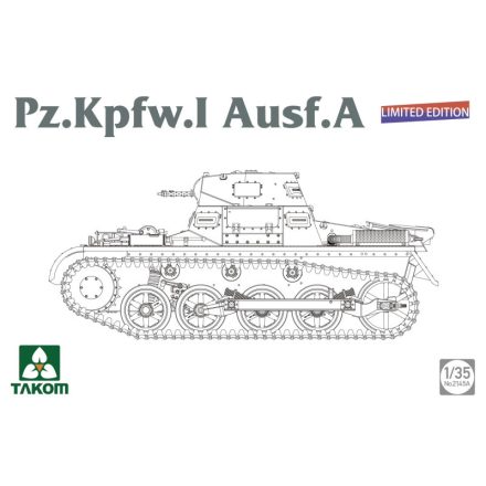 Takom Pz.Kpfw. I Ausf. A makett