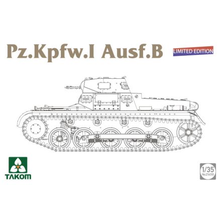 Takom Pz.Kpfw. I Ausf. B makett