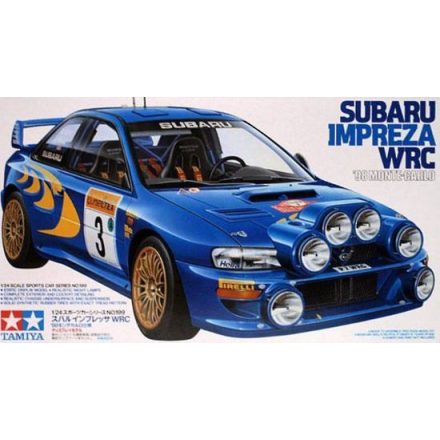 Tamiya Subaru Impreza WRC 98 - Monte Carlo makett