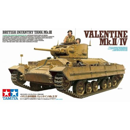 Tamiya British Valentine Mk.II/IV makett