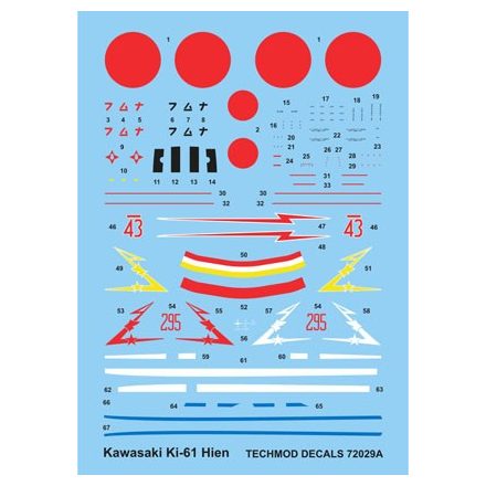 Techmod Kawasaki Ki-61 Hien matrica