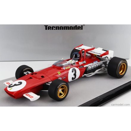 TECNOMODEL - FERRARI - F1 312B N 3 WINNER MEXICO GP (with pilot figure) 1970 JACKY ICKX