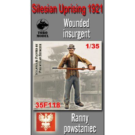 Toro Model Silesian Uprising 1921 Wounded insurgent makett