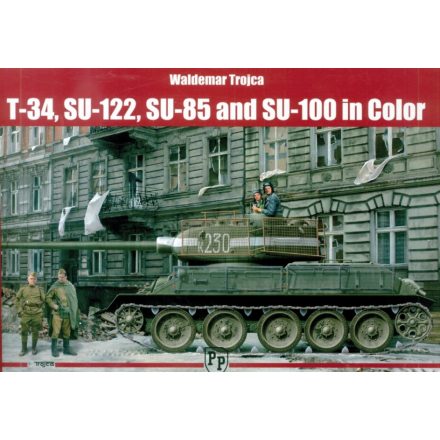 Trojca T-34, SU-122, SU-85 and SU-100 in Color