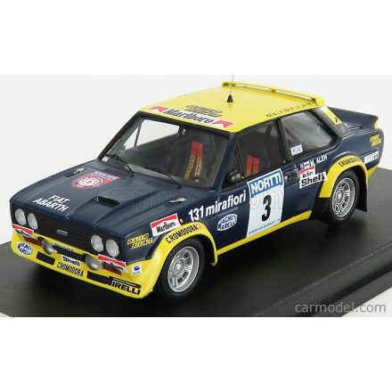 TROFEU FIAT 131 ABARTH N 3 WINNER RALLY 1000 LAKES 1976 M.ALEN - I.KIVIMAKI