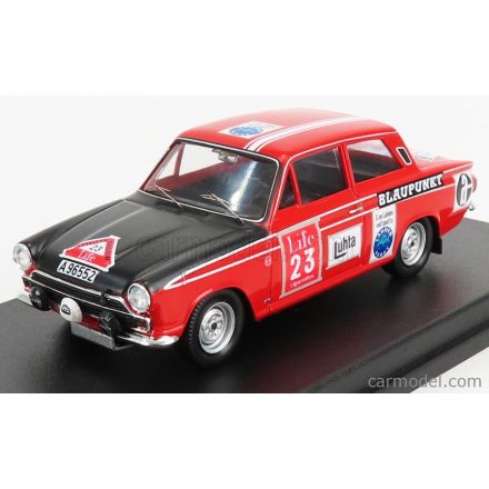 TROFEU FORD LOTUS CORTINA N 23 RALLY 1000 LAKES 1965 B.SODERSTROM - B.OHLSSON