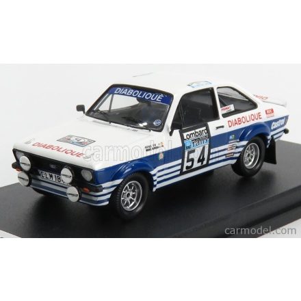 TROFEU FORD ESCORT MKII N 54 RALLY RAC LOMBARD 1980 R.CID - M.OLIVEIRA