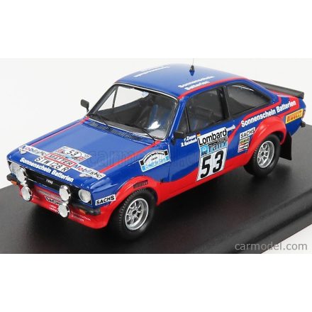 TROFEU FORD ENGLAND ESCORT MKII N 53 20th RALLY RAC 1977 M.WILSON - T.HARRYMAN