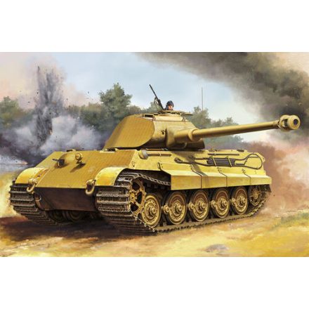 Trumpeter Pz.Kpfw.VI Sd.Kfz.182 Tiger II (Porsche Early Production Vehicle - Fgst.Nr.280009) makett