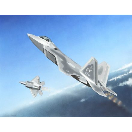 Trumpeter F-22A Raptor makett