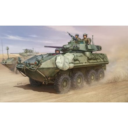 Trumpeter LAV-A2 8x8 wheeled armoured vehicle makett