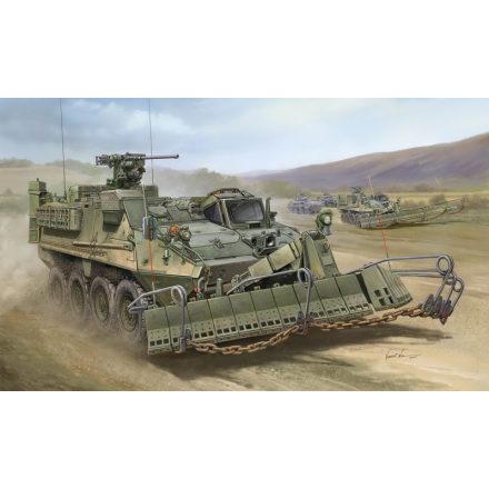 Trumpeter M1132 Stryker Engineer Squad Vehicle makett