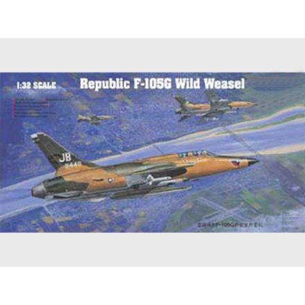 Trumpeter Republic F-105 G Wild Weasel makett