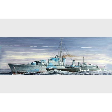 Trumpeter Tribal-class destroyer HMCS Huron (G24) 1944 makett