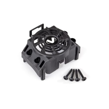 Traxxas Mount, motor cooling fan (fits #3461 motor)