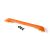 Traxxas Tailgate protector, orange/ 3x15mm flat-head screw (4)