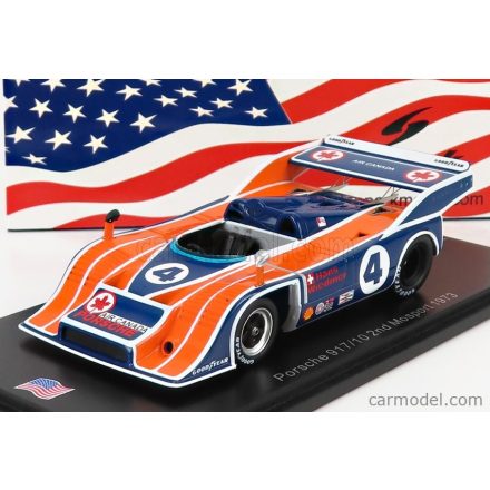 SPARK-MODEL PORSCHE 917/10 N 4 2nd MOSPORT 1973 H.WIEDMER