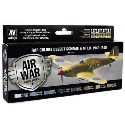 Vallejo RAF Colors Desert Scheme Paint Set