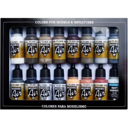 Vallejo Weathering Colors Paint Set