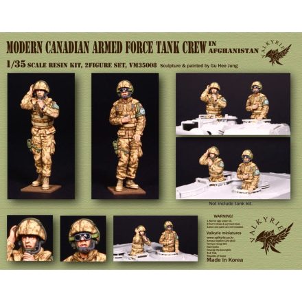 Valkyrie Miniatures Modern Canadian Armed Force Tank Crew in Afghanistan