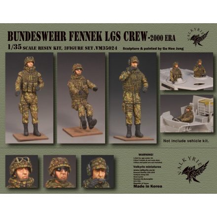 Valkyrie Miniatures Bundeswehr Fennek LGS Crew - 2000 Era