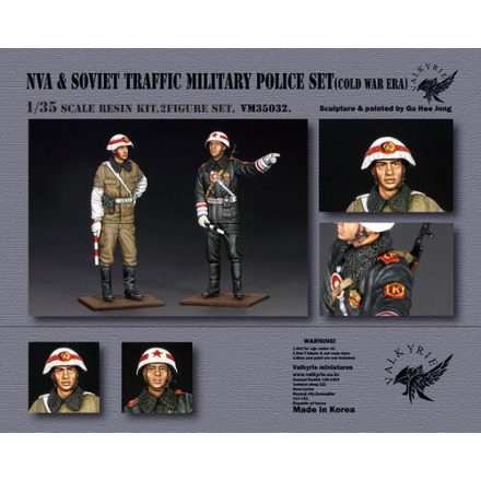 Valkyrie Miniatures NVA & Soviet Traffic Military Police Set (Cold War Era)