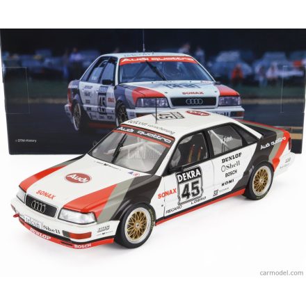 WERK83 AUDI QUATTRO V8 TEAM SCHMIDT MOTORSPORT TECHNIK N 45 DTM SEASON 1990 WALTER ROHRL