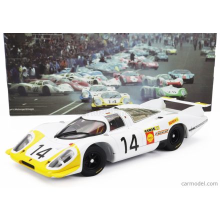 WERK83 PORSCHE 917LH 4.5L TEAM PORSCHE SYSTEM ENGENEERING N 14 24h LE MANS 1969 ROLF STOMMELEN - KURT AHRENS Jr.