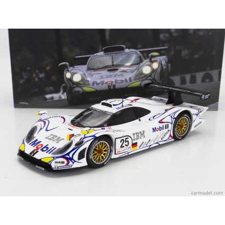 WERK83 PORSCHE 911 GT1-98 3.2L TURBO TEAM PORSCHE AG MOBIL-1 N 25 2nd 24h LE MANS 1998 UWE ALZEN - JORG MULLER - BOB WOLLEK