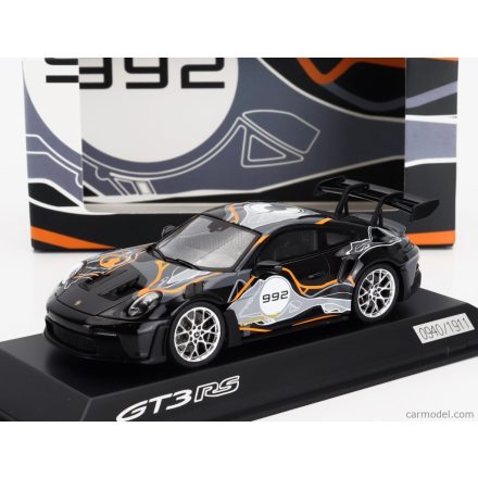 SPARK MODEL PORSCHE 911 992 GT3 RS COUPE N 992 WEISSACH TEST TRACK 2023