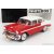 WHITEBOX CHEVROLET Bell Air 4-door Sedan, red/white, 1956