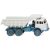 Wiking Henschel HS 3-180, light grey/blue, dumper