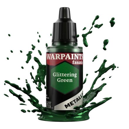 The Army Painter Warpaints Company Metallic Glittering Green 18ml