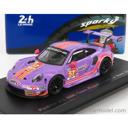 SPARK-MODEL PORSCHE 911 991-2 RSR 4.0L TEAM PROJECT 1 N 57 24h LE MANS 2020 J.BLEEKEMOLEN - F.FRAGA - B.KEATING