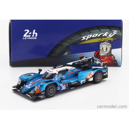 SPARK-MODEL ALPINE A470 GIBSON TEAM SIGNATECH-ALPINE MATMUT N 36 WINNER LMP2 CLASS 6th 24h LE MANS 2019 N.LAPIERRE - A.NEGRAO - P.THIRIET