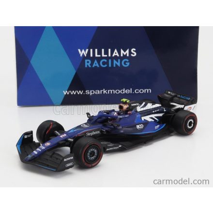 SPARK-MODEL WILLIAMS F1 FW45 TEAM WILLIAMS RACING N 2 (800th GP) BRITISH GP 2023 LOGAN SARGEANT