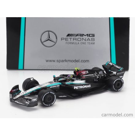 SPARK MODEL MERCEDES F1 W15 EQ PERFORMANCE TEAM AMG PETRONAS MOTORSPORT N 44 SEASON 2024 LEWIS HAMILTON