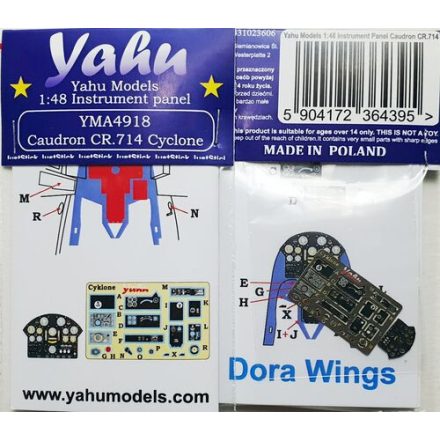 Yahu Models Caudron CR.714 Cyclone (Dora Wings)