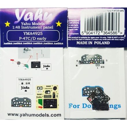 Yahu Models P-47 C/D Early (Dora Wings)