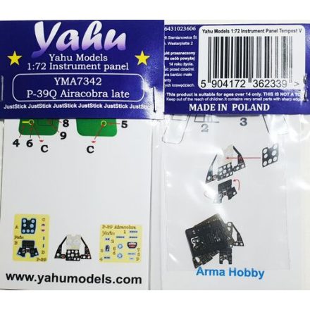 Yahu Models P-39Q Aircobra Late (Arma Hobby)